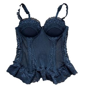 Size Small, Black Corset Y2K